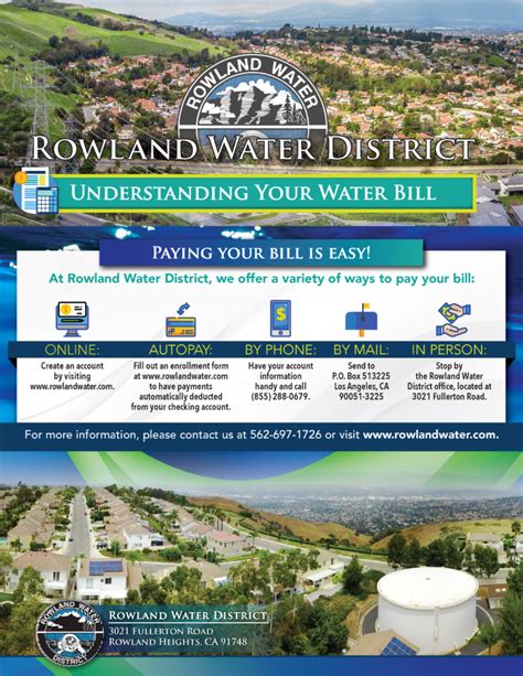 rowland heights water bill